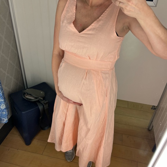 Cynthia Rowley Dresses & Skirts - Cynthia Rowley Linen Midi Dress